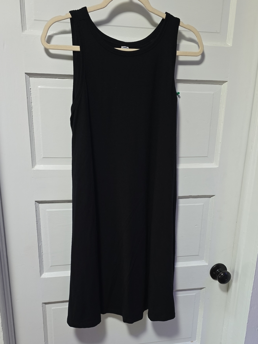 Old Navy Black Sleeveless Shift Dress